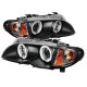 BMW E46 Sedan 3 Series 2002-2005 Black CCFL Halo Projector Headlights