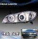 Infiniti I35 2002-2004 Clear Projector Headlights with Halo