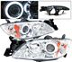 Mazda 3 Sedan 2004-2008 Clear Projector Headlights CCFL Halo