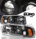 GMC Sierra 1999-2006 TYC Black Projector Headlights