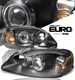 Honda Civic 1996-1998 TYC JDM Black Projector Headlights