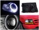 Ford Ranger 1998-2000 Black Halo Projector Headlights