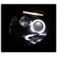 VW Beetle 1998-2005 Smoked Halo Projector Headlights