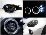 Dodge Neon SRT-4 2003-2005 Black Dual Halo Projector Headlights with LED