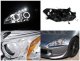 Honda S2000 2004-2009 Clear Halo Projector Headlights with LED