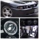 Ford Mustang 1994-1998 Smoked Projector Headlights with LED