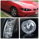 Pontiac Grand Prix 1997-2003 Smoked Halo Projector Headlights with LED