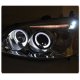 Honda Civic 2001-2003 Clear Halo Projector Headlights with LED