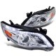 Toyota Corolla 2011-2012 Projector Headlights LED DRL Chrome