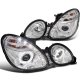 Lexus GS300 1998-2005 Chrome Projector Headlights Halo LED DRL