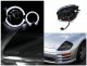 Mitsubishi Eclipse 2000-2005 Black Dual Halo Projector Headlights