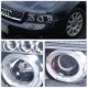 Audi A4 2000-2001 Black Halo Projector Headlights with LED