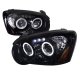 Subaru Impreza 2004-2005 Smoked Halo Projector Headlights with LED