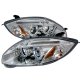 Mitsubishi Eclipse 2006-2012 Clear Dual Halo Projector Headlights with LED