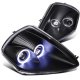 Mitsubishi Eclipse 2000-2005 Black Projector Headlights Halo