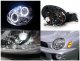Subaru Impreza 2002-2003 Clear Halo Projector Headlights with LED