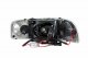 GMC Sierra 3500 2001-2007 Clear Projector Headlights with Halo