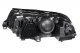 VW Passat 2002-2005 Projector Headlights Black Halo