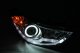 Hyundai Elantra 2011-2013 Projector Headlights Chrome CCFL Halo LED DRL