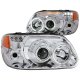 Ford Explorer 1995-2001 Projector Headlights Chrome CCFL Halo LED