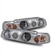 Honda Accord Sedan 1990-1993 Projector Headlights Chrome