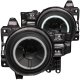 Toyota FJ Cruiser 2007-2012 Black Projector Headlights CCFL Halo