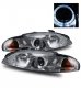 Mitsubishi Eclipse 1997-1999 Projector Headlights Chrome Halo