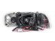 GMC Sierra Denali 2002-2007 Black Projector Headlights with Halo