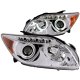 Scion tC 2005-2007 Projector Headlights Chrome CCFL Halo LED