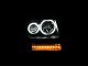 Dodge Nitro 2007-2012 Projector Headlights Black Halo LED