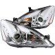 Honda Accord 2003-2007 Projector Headlights Chrome Halo LED DRL