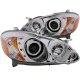 Toyota Corolla 2003-2008 Projector Headlights Chrome Halo LED