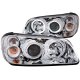 Nissan Maxima 2000-2001 Chrome Projector Headlights Halo