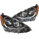 Toyota Prius c 2012-2013 Projector Headlights Black LED Bar