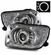 Honda Element 2003-2006 Projector Headlights Chrome CCFL Halo LED