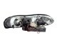 Chevy Camaro 1998-2002 Clear Projector Headlights with Halo and LED