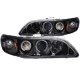 Honda Accord 1998-2002 Projector Headlights Black Halo