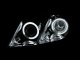 Toyota Camry 2007-2009 Clear Projector Headlights CCFL Halo