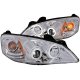 Pontiac G6 2005-2010 Projector Headlights Chrome CCFL Halo LED