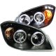 Pontiac G5 2007-2009 Projector Headlights Black Halo LED