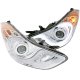 Hyundai Elantra 2011-2013 Projector Headlights Chrome LED Strip