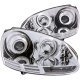 VW Golf 2006-2009 Projector Headlights Chrome CCFL Halo LED