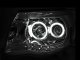 Toyota Tacoma 2005-2011 Clear Projector Headlights Halo LED