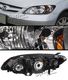 Honda Civic 2004-2005 JDM Black Euro Headlights