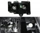 Cadillac Escalade 1999-2000 Black Euro Headlights