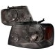 Lincoln Mark LT 2006-2008 Smoked Euro Headlights