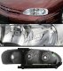 Chevy Monte Carlo 1995-1999 Clear Euro Headlights
