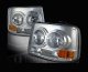 Chevy Silverado 1999-2002 Clear Euro Headlights