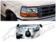 Ford F350 1992-1996 Depo Clear Euro Headlights