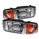 Dodge Ram 2500 1994-2001 Clear Euro Headlights with LED